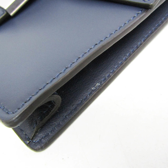 FENDI Blue Leather Shoulder Bag - Picture 6 of 16